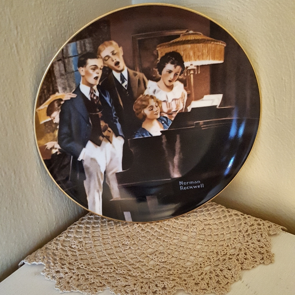 "Close Harmony" by Norman Rockwell